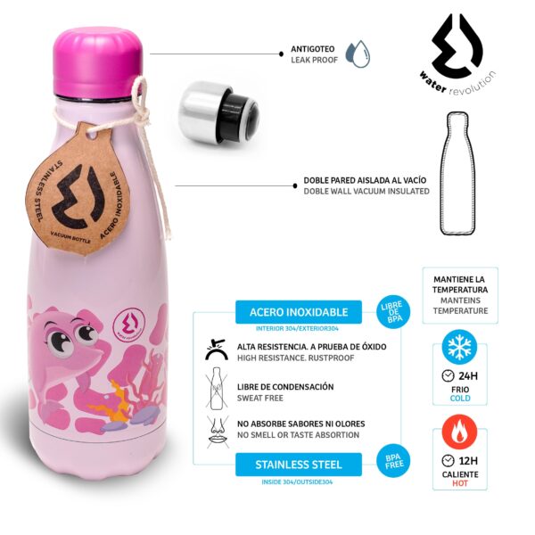 Botella infantil Water Revolution Delfín